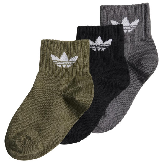 Adidas Παιδικές κάλτσες Mid Ankle Socks 3 pairs